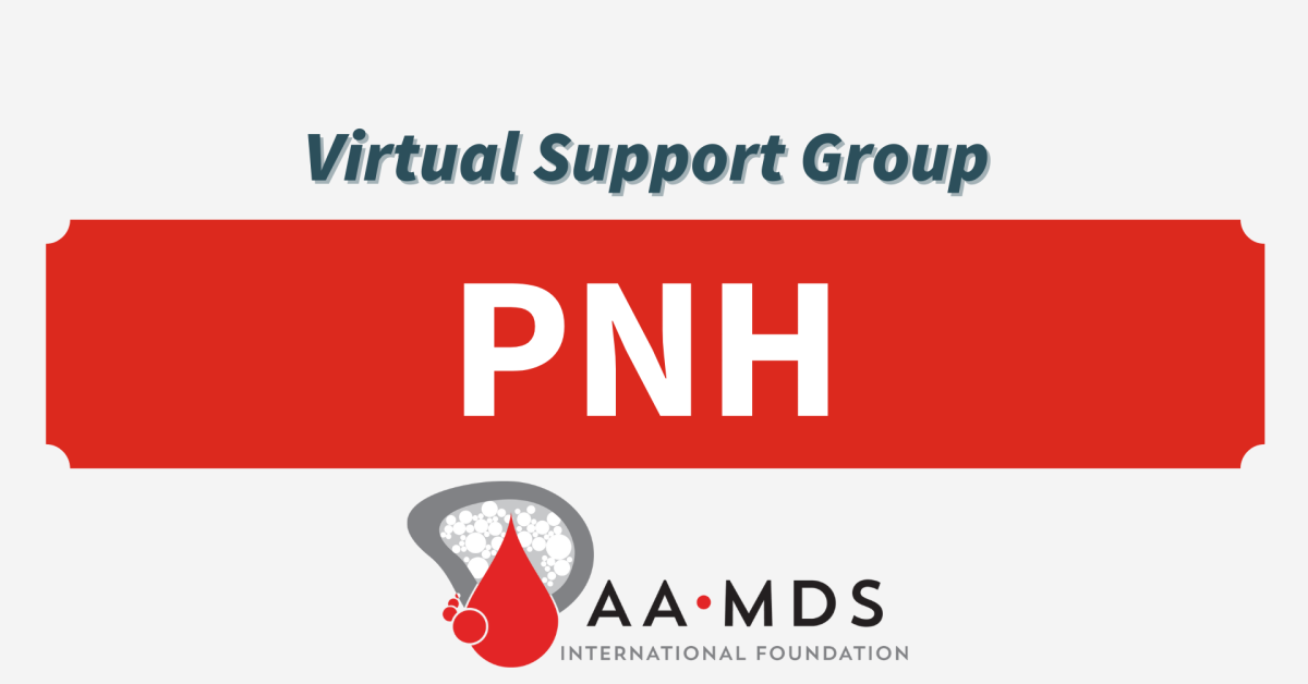 Introductory image: PNH Virtual Support Group - 2025 February