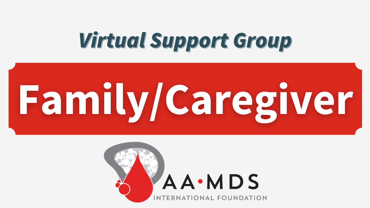 Introductory image: Family/Caregiver Virtual Support Group - 2024 April