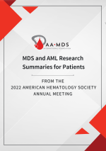 Thumbnail - MDS and AML Research Summaries for Patients - ASH 2022