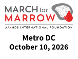 Graphic: Metro D-C March for Marrow, October 10, 2026