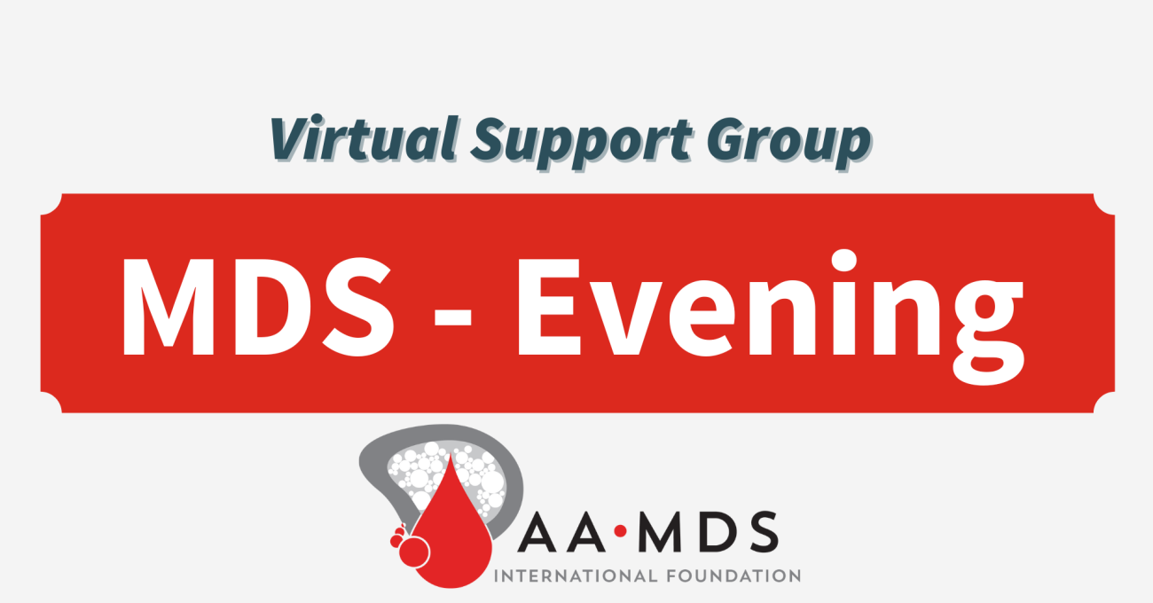 M-D-S virtual support group - evenings