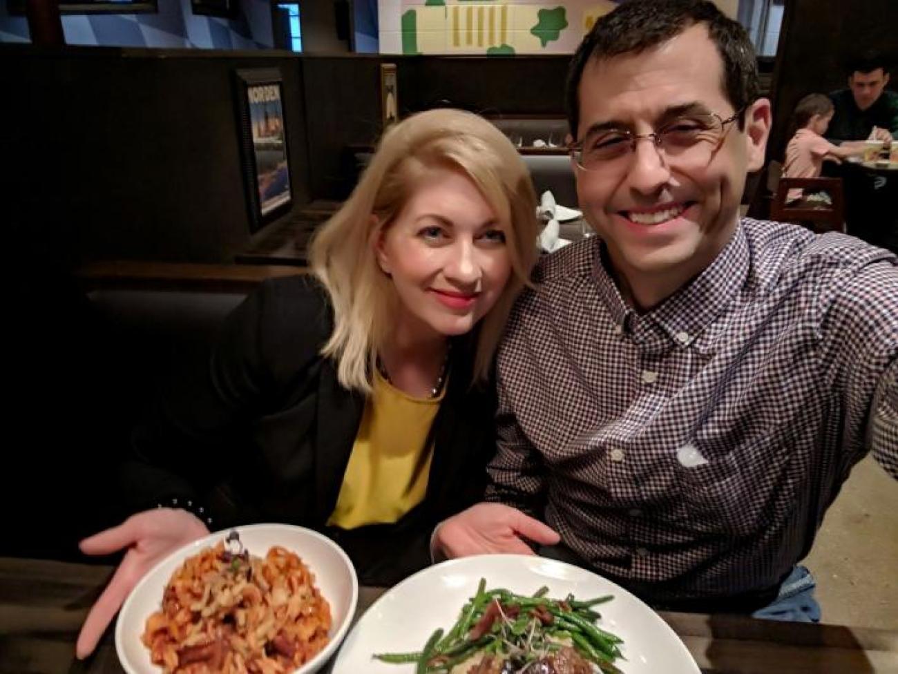 June 2019 photo of me and Amy eating out at a restaurant for the first time in 8 months.jpg